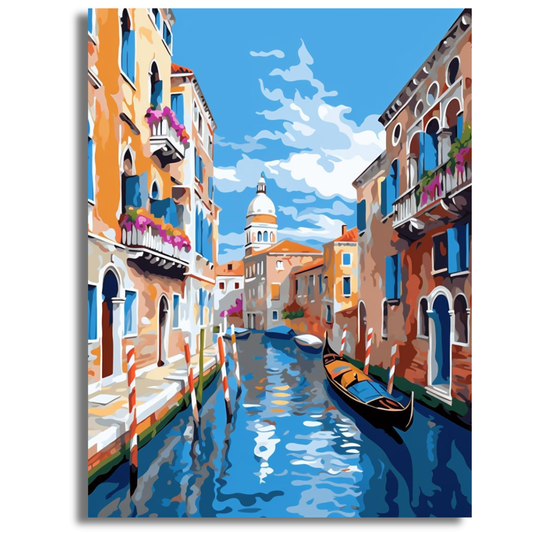 Reflections of Venice - Paint By Numbers