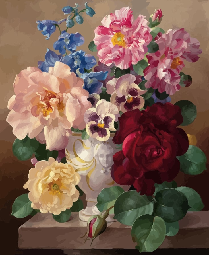 Timeless Beauty - Paint By Numbers
