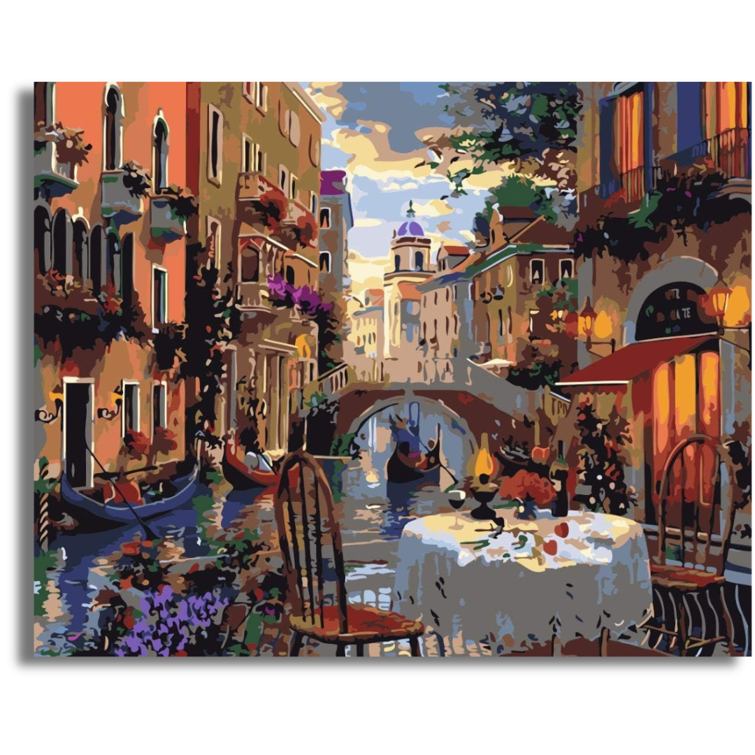 Wine in Venice - Paint By Numbers