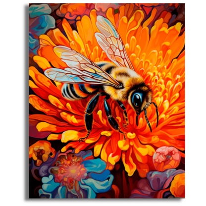 Golden Nectar - Paint By Numbers