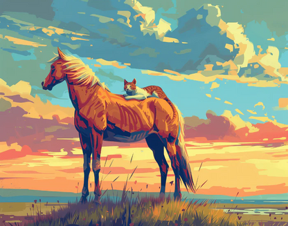 Twilight Companions - Paint By Numbers