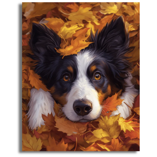 Leaf Bed Dreams - Paint By Numbers