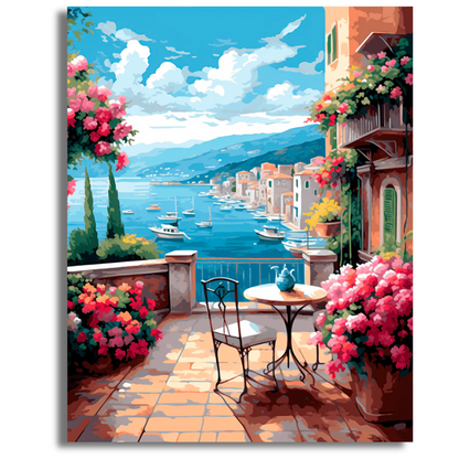 Harbor Vistas - Paint By Numbers