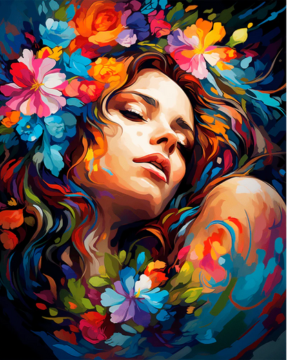 Colorburst Muse - Paint By Numbers