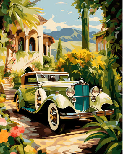 Vintage Escape - Paint By Numbers