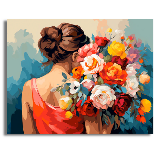 Hidden in Blooms - Paint By Numbers
