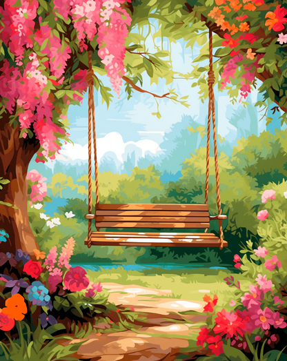 Swing of Solitude - Paint By Numbers