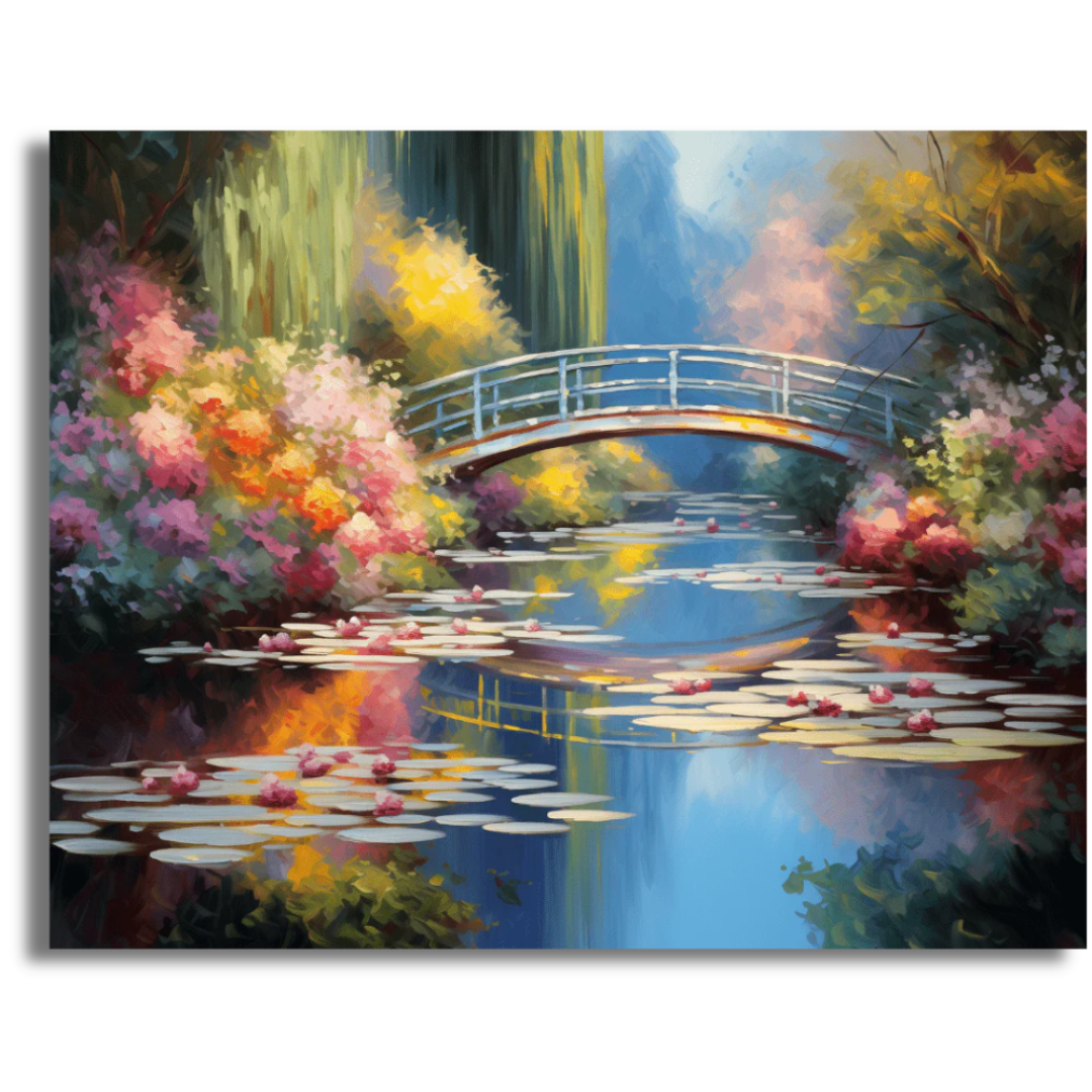 A Bridge to Calm - Paint By Numbers