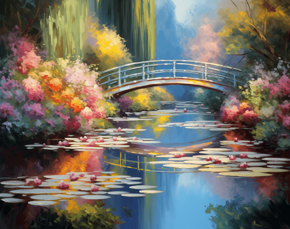 A Bridge to Calm - Paint By Numbers