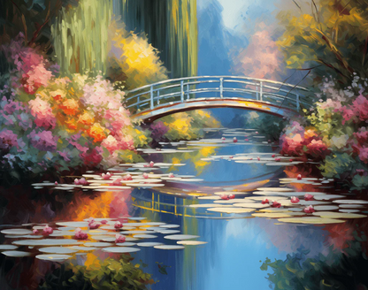 A Bridge to Calm - Paint By Numbers