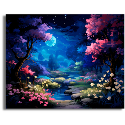 Moonlit Enchantment - Paint By Numbers