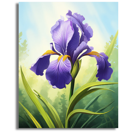 Majestic Purple - Paint By Numbers