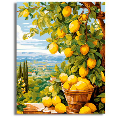 Lemon Harvest - Paint By Numbers