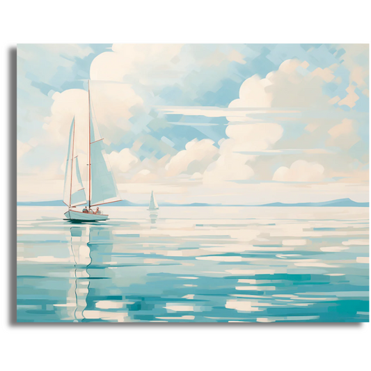 Sailing Serenity - Paint By Numbers