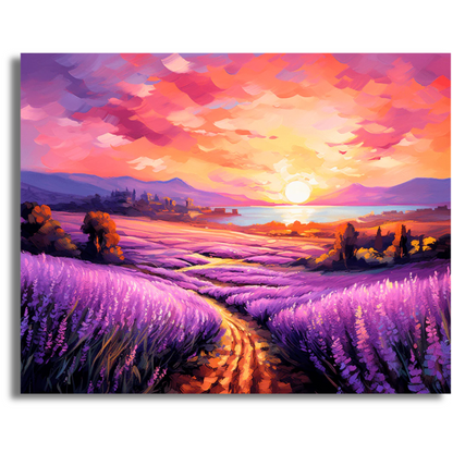 Lavender Dreams - Paint By Numbers