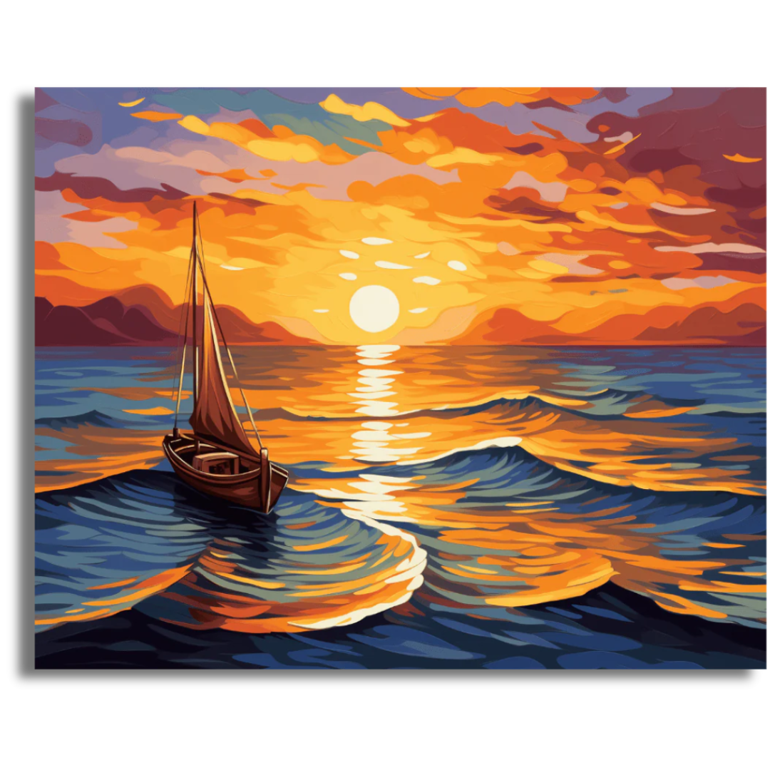 Golden Voyage - Paint By Numbers