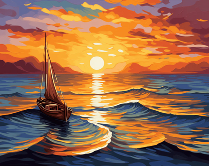 Golden Voyage - Paint By Numbers