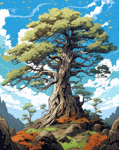 The Great Oak - Paint By Numbers