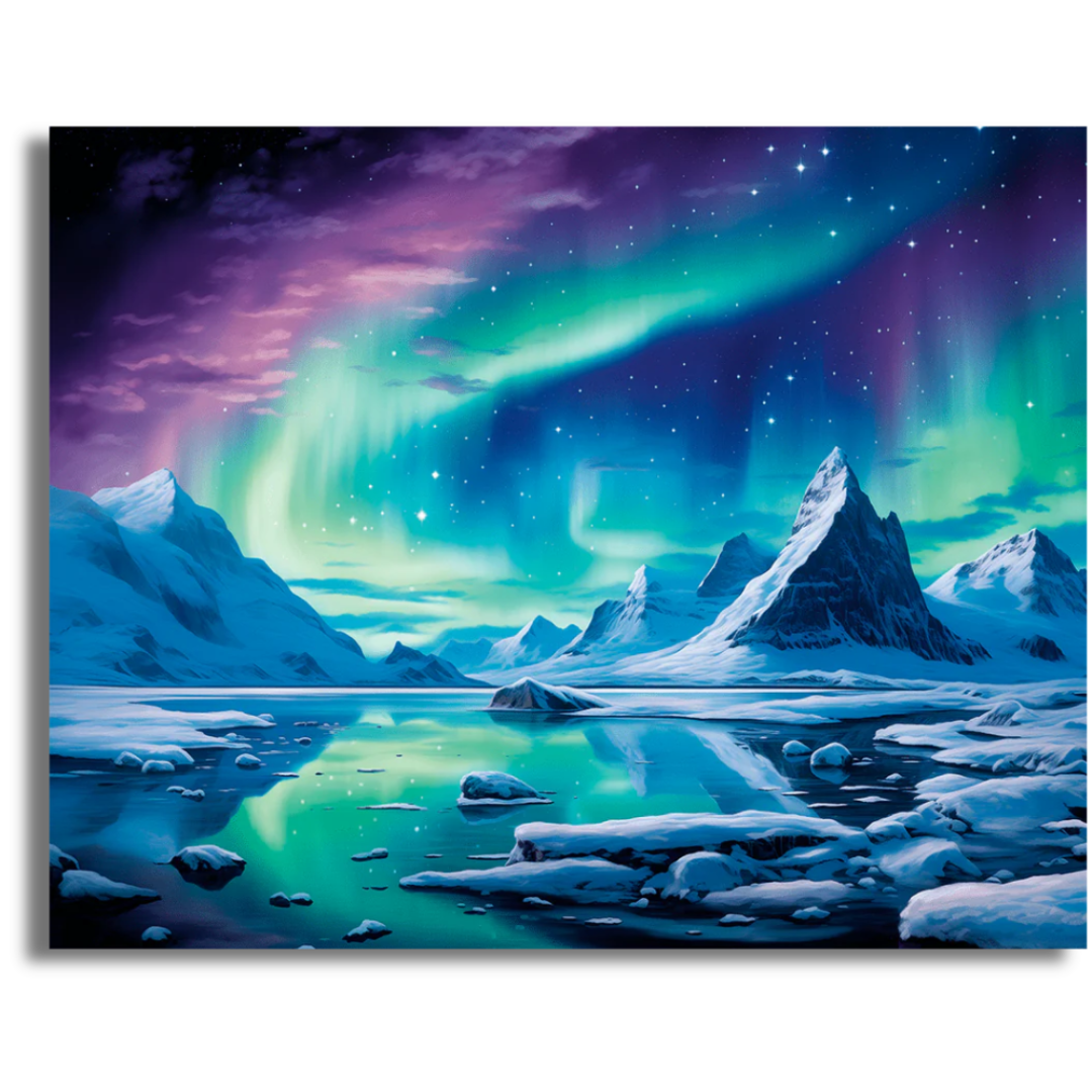 Arctic Dreamscape - Paint By Numbers