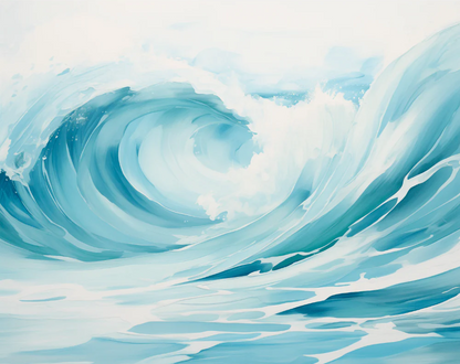 Aqua Surge - Paint By Numbers