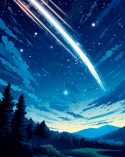 Wish Upon a Star - Paint By Numbers