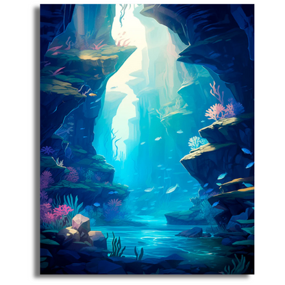 Undersea Sanctuary - Paint By Numbers