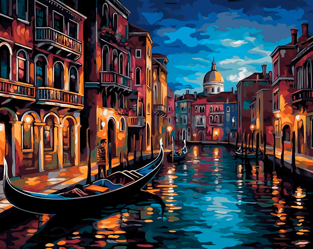 Venetian Nights - Paint By Numbers