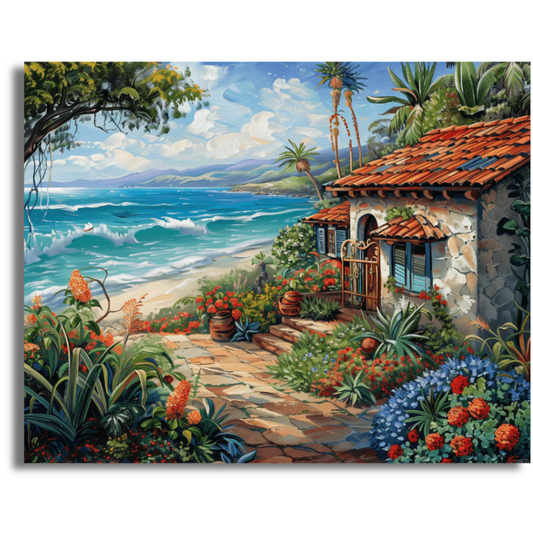 Ocean Breeze Villa - Paint By Numbers