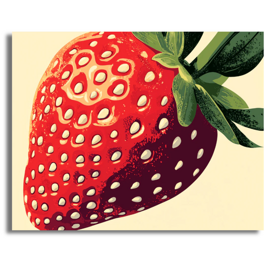 Strawberry Delight - Paint By Numbers