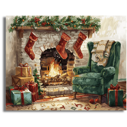 Fireside Cheer - Paint By Numbers