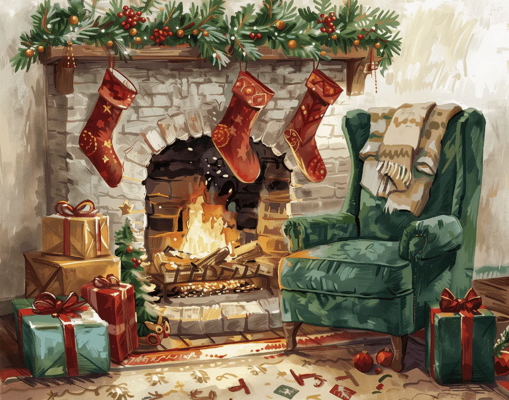 Fireside Cheer - Paint By Numbers
