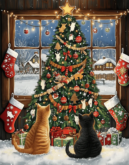 Paws and Pines - Paint By Numbers