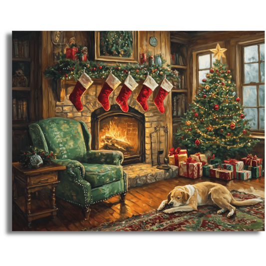 Snowman Carolers - Paint By Numbers