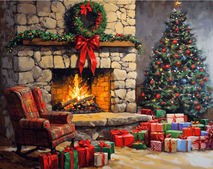 Sleighful of Joy - Paint By Numbers
