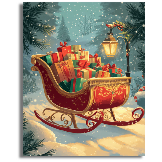 Festive Welcome - Paint By Numbers
