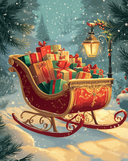 Festive Welcome - Paint By Numbers