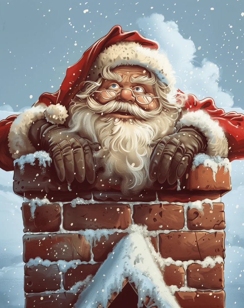 Snowy Giggles - Paint By Numbers