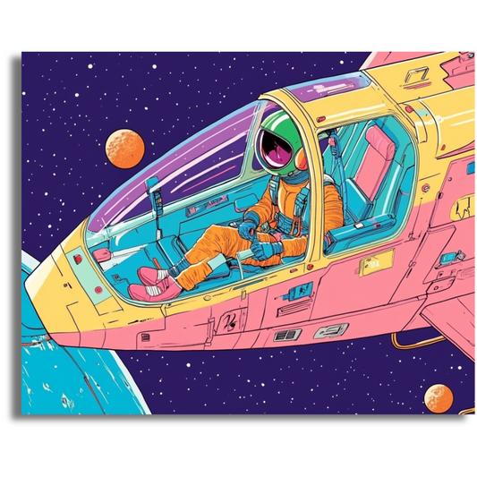 Interstellar Pilot - Paint By Numbers