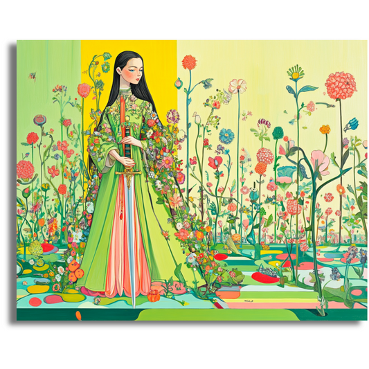 Verdant Empress - Paint By Numbers