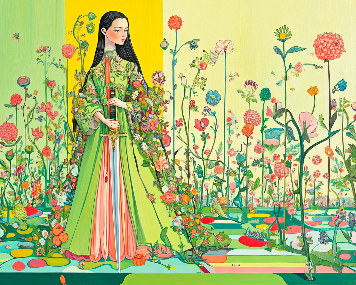 Verdant Empress - Paint By Numbers