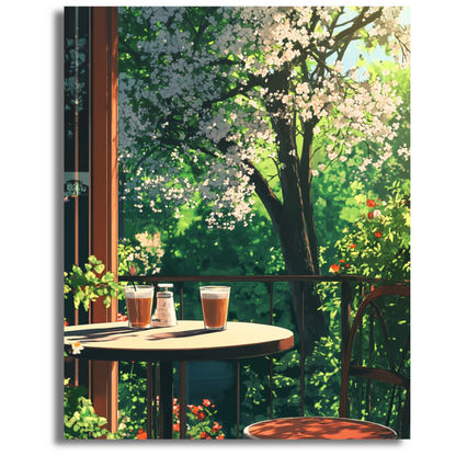 Petals and Brews - Paint By Numbers
