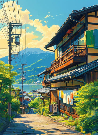 Hillside Harmony - Paint By Numbers