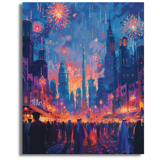 City of Celebration - Paint By Numbers