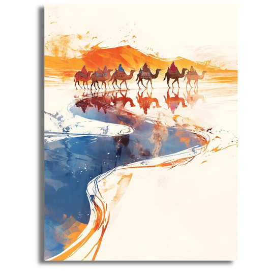 Journey of the Dunes - Paint By Numbers