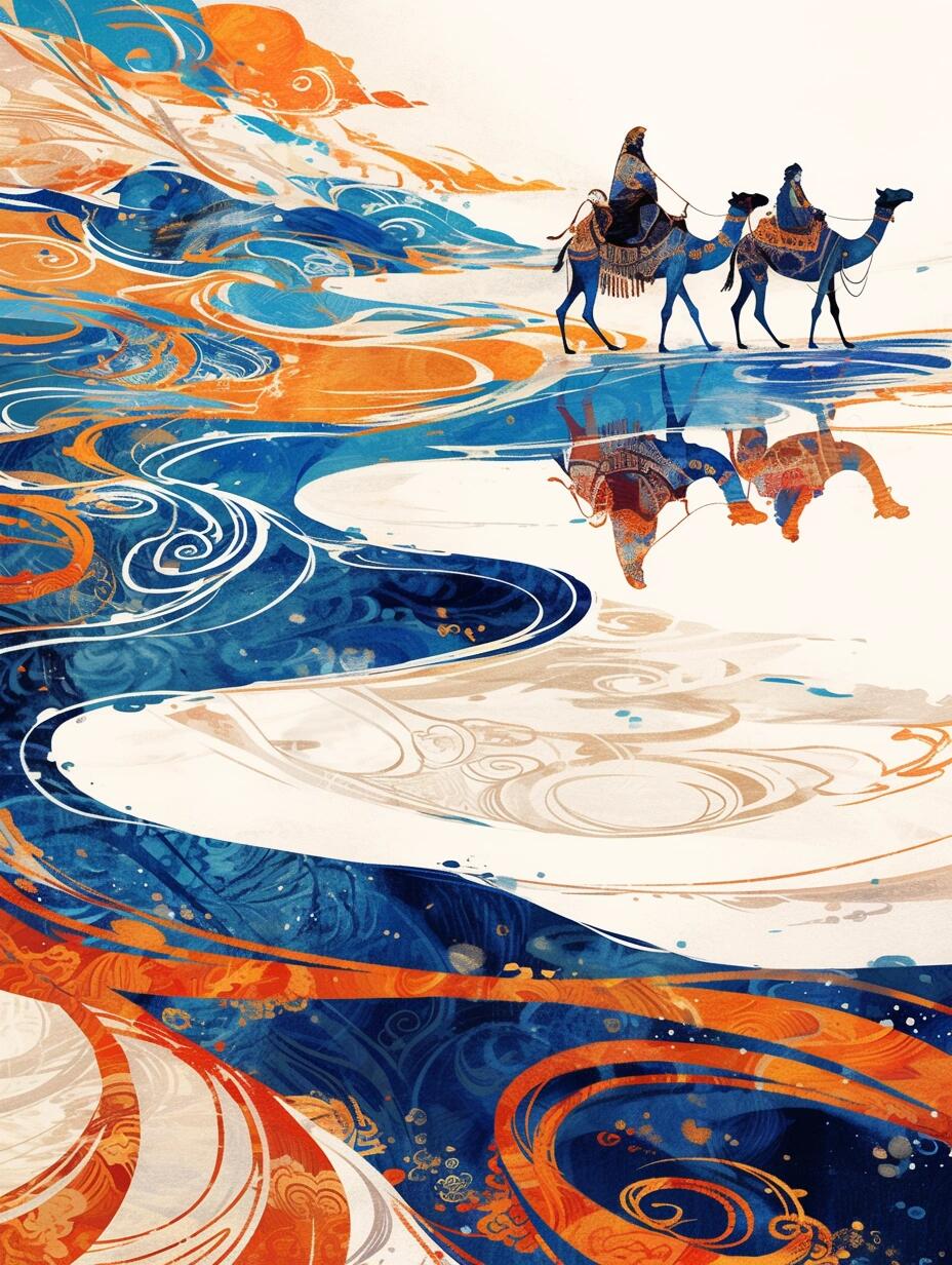 Desert Waves - Paint By Numbers