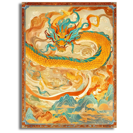 Golden Ascension - Paint By Numbers