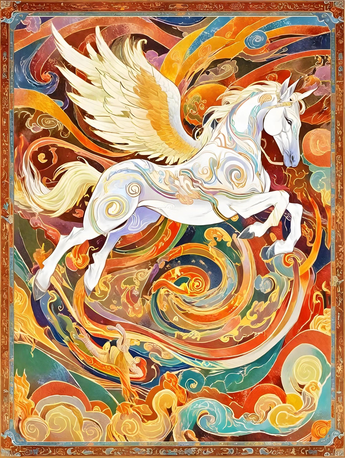 Ethereal Pegasus - Paint By Numbers
