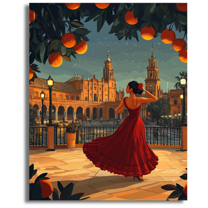 Night of Flamenco - Paint By Numbers