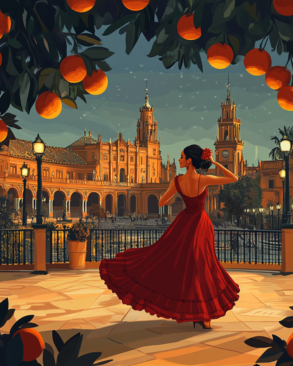 Night of Flamenco - Paint By Numbers