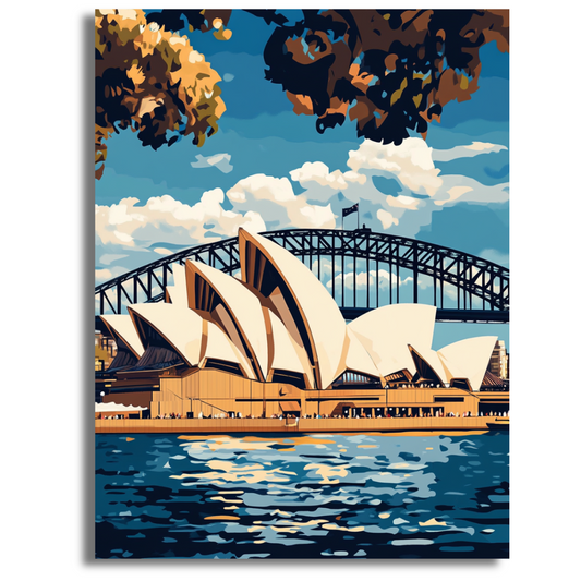 Sails of Sydney- Paint By Numbers